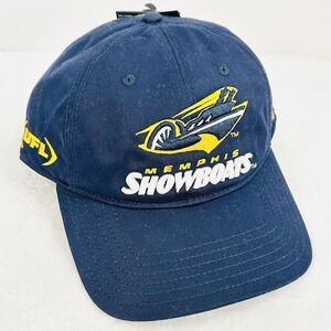 Under Armour Memphis Showboats UFL Hat Cap‎ Adjustable Strapback Football Blue